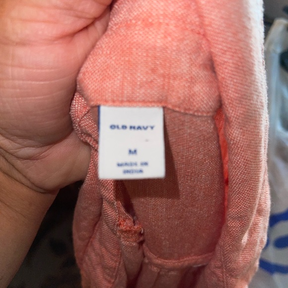 Old Navy womens button down shirt dress sz M - Picture 2 of 2